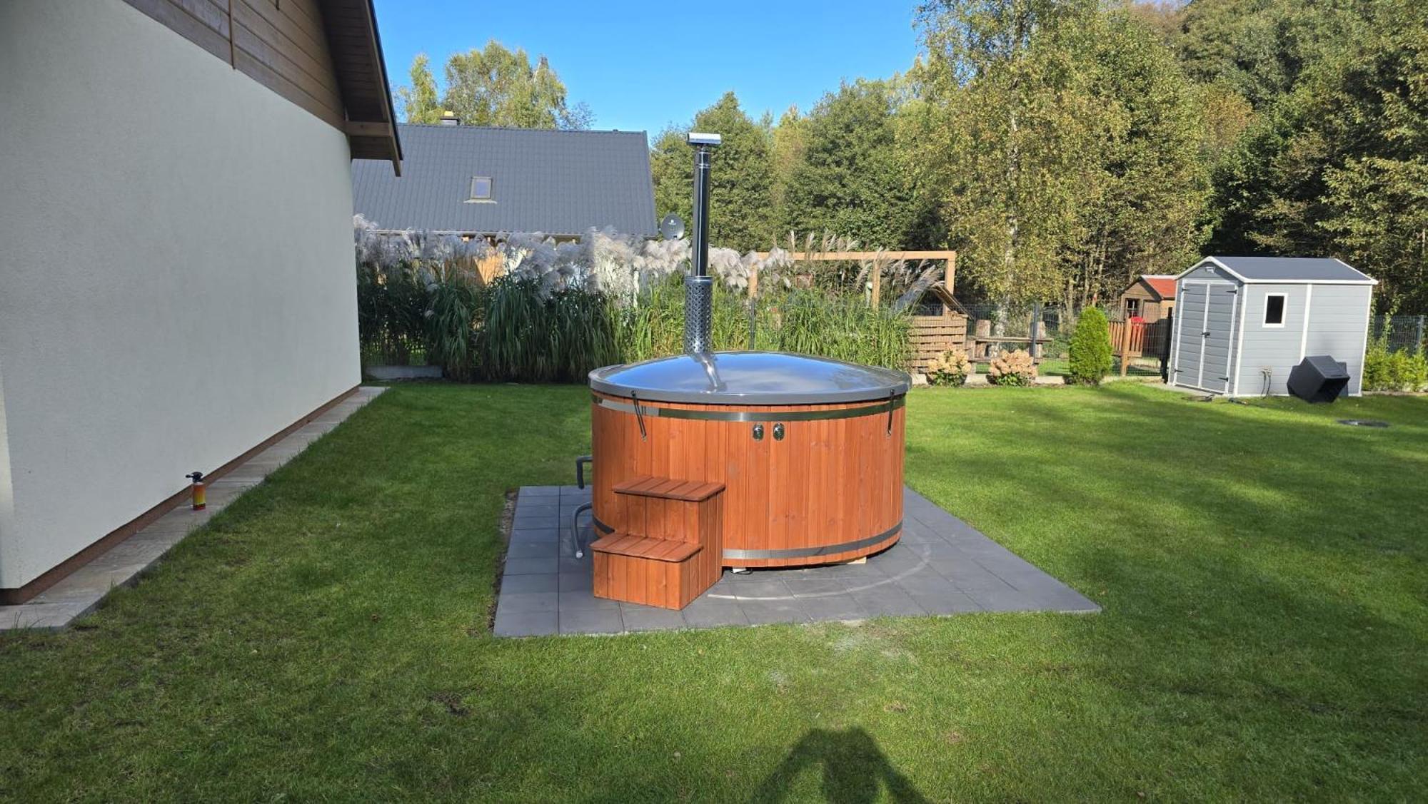 Domek Lipowy Balia-Jacuzzi ซาชิโน ภายนอก รูปภาพ